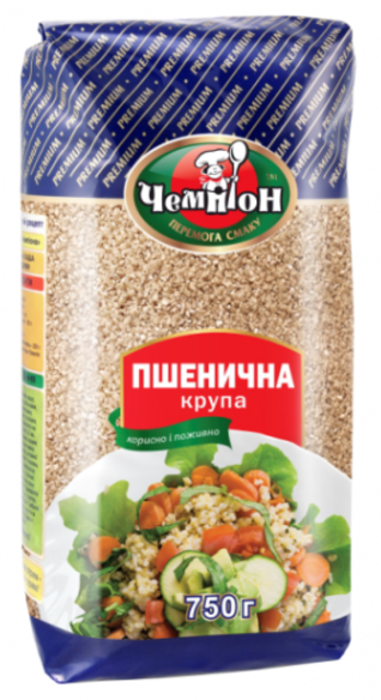 Крупа пшенична ЧЕМПІОН, 750 г